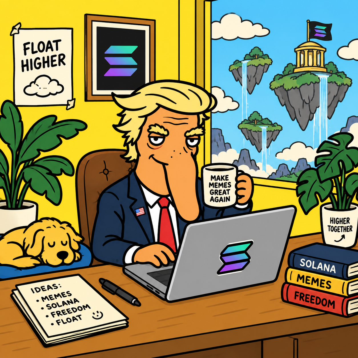 Desk mode scene